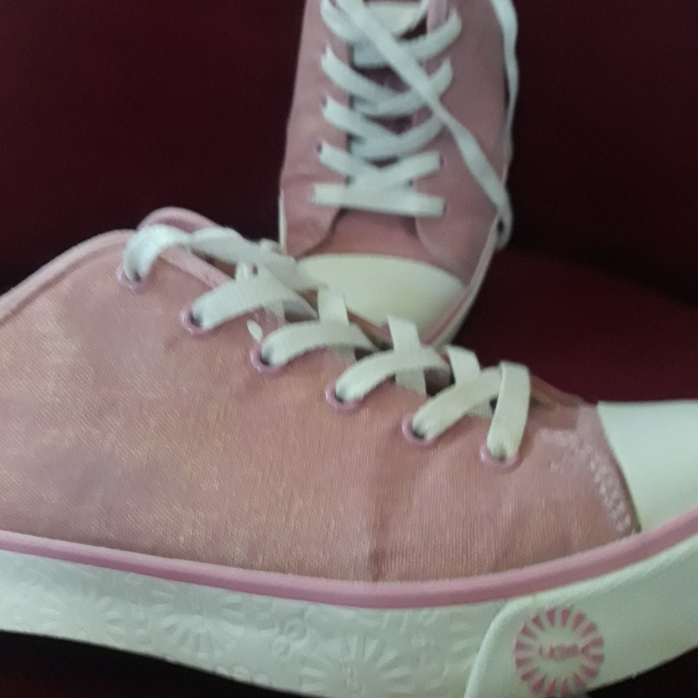 Shoes, and clothes.